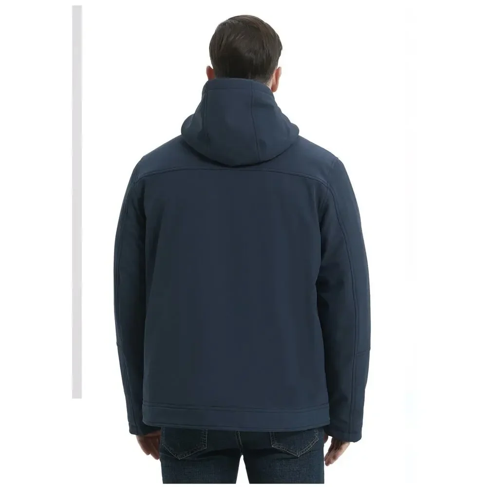 Hawke&Co Men’s Ranger Softshell jacket Navy Size Small
